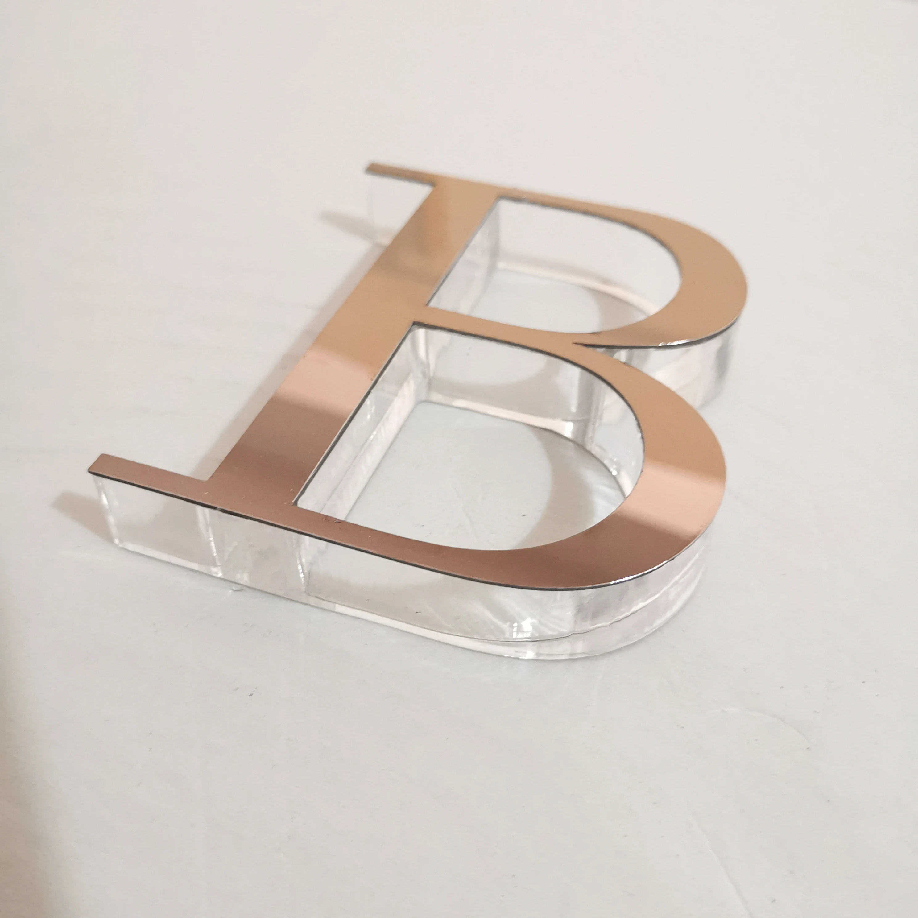 Новый дизайн полноцветные 3d Кристальные буквы прозрачные акриловые алфавита знаки