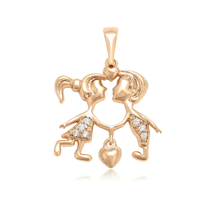 35449 Xuping new special sale Boy and girl pendant charms