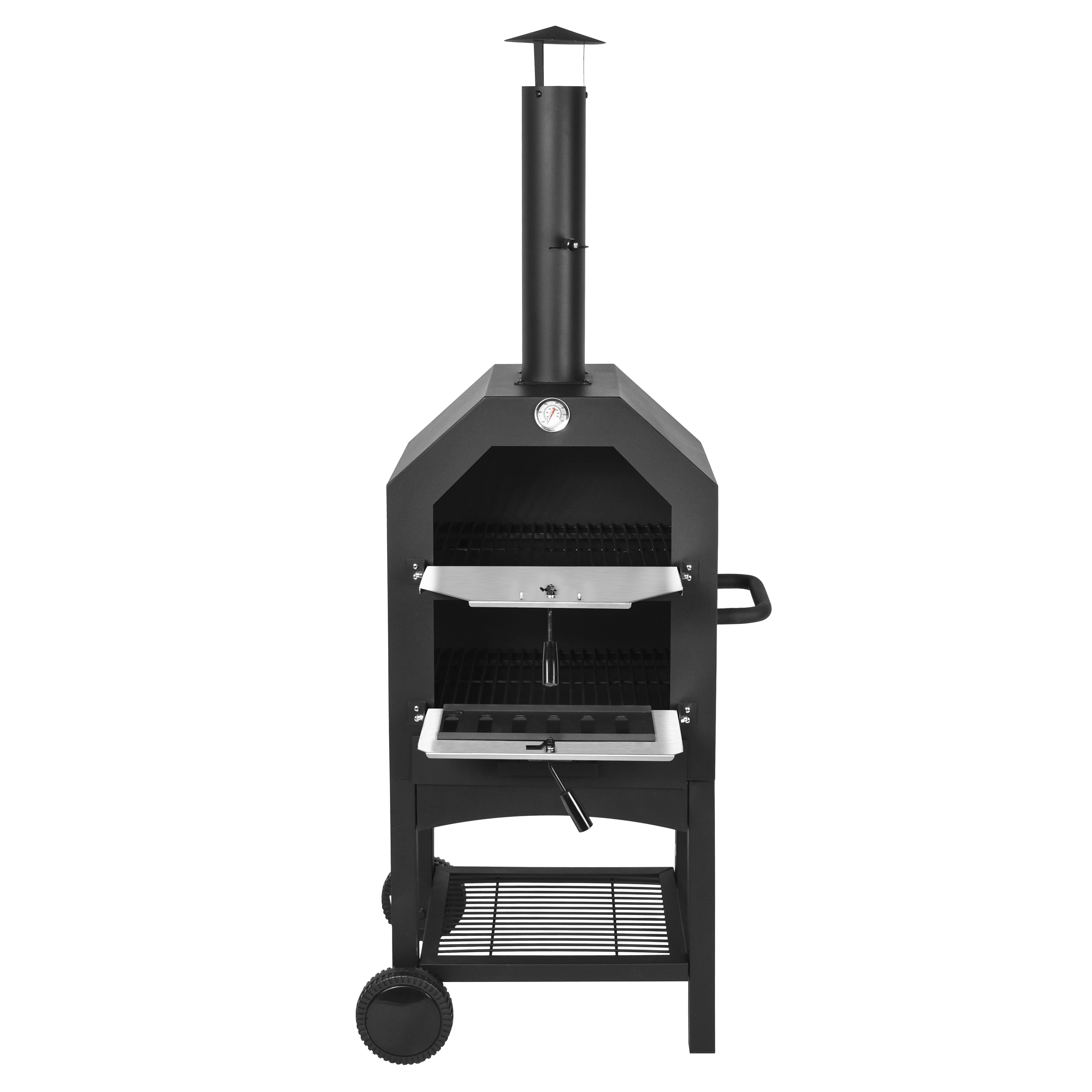 Hot sale commercial Pizza Oven 304 Stainless Steel Wood Fire Pizza Oven Vertical Charcoal Oven for Pizza