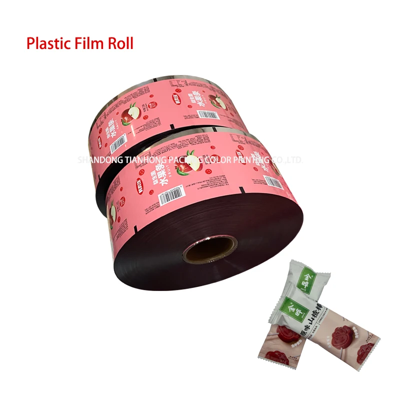 Metallized Foil Laminated Aluminum Plastic Food Flexible Packaging Film Roll sachet For Taro Tomatto Potato Chips Packaging