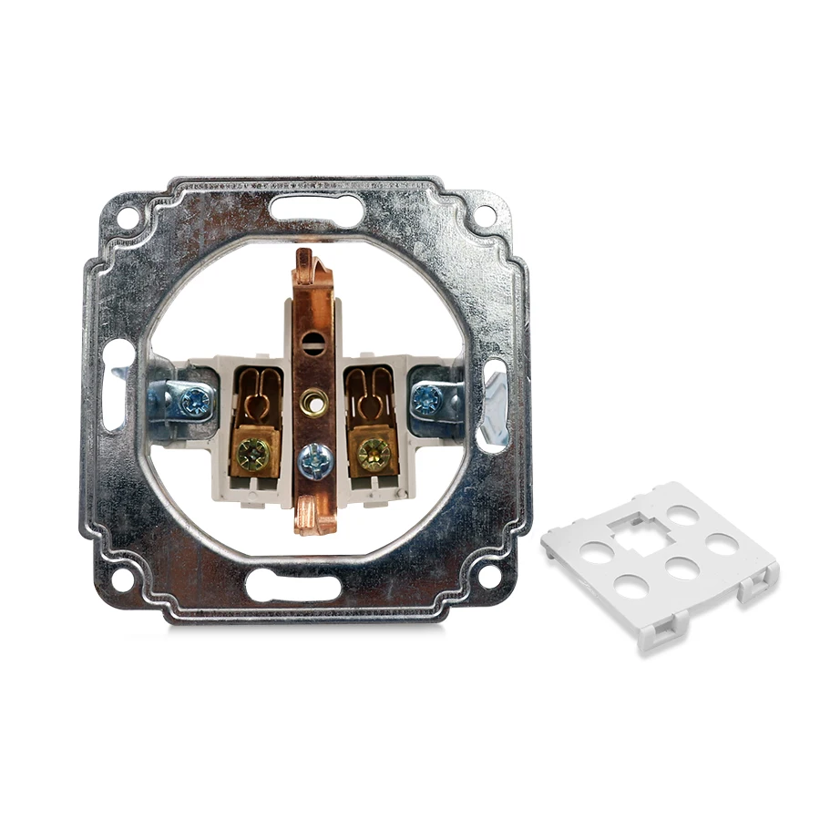 Super cheap German Style Wall Socket Eu 2 Pin 110-125 Volt Electrical Wall Socket Receptacle