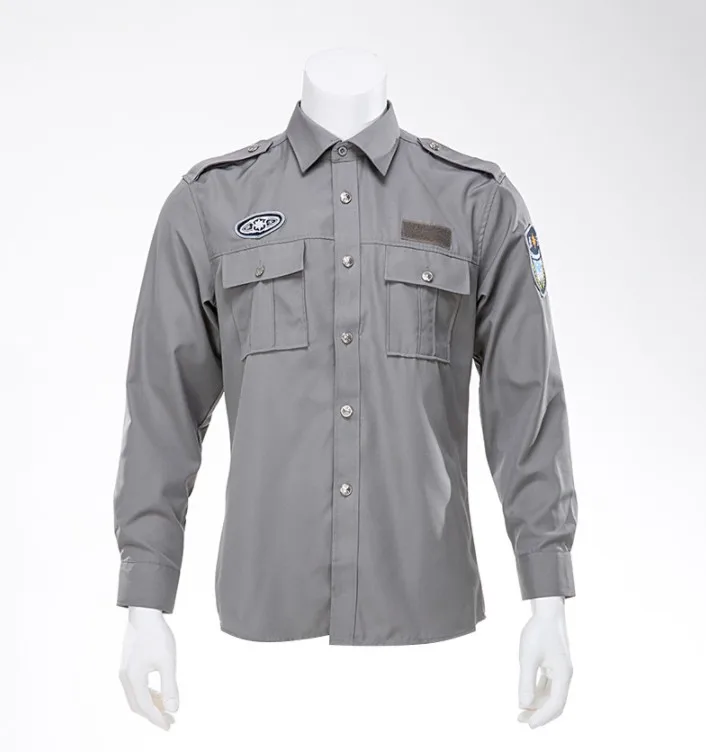 
Wholesale high quality security guard uniform philippines navy blue security uniform shirts 