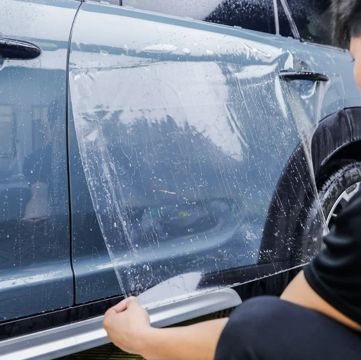 NKODA EM5 7.6 mil wrap thermoplastic polyurethane pellicola ceramic coating paint transparent bra tpu PPF film for car body