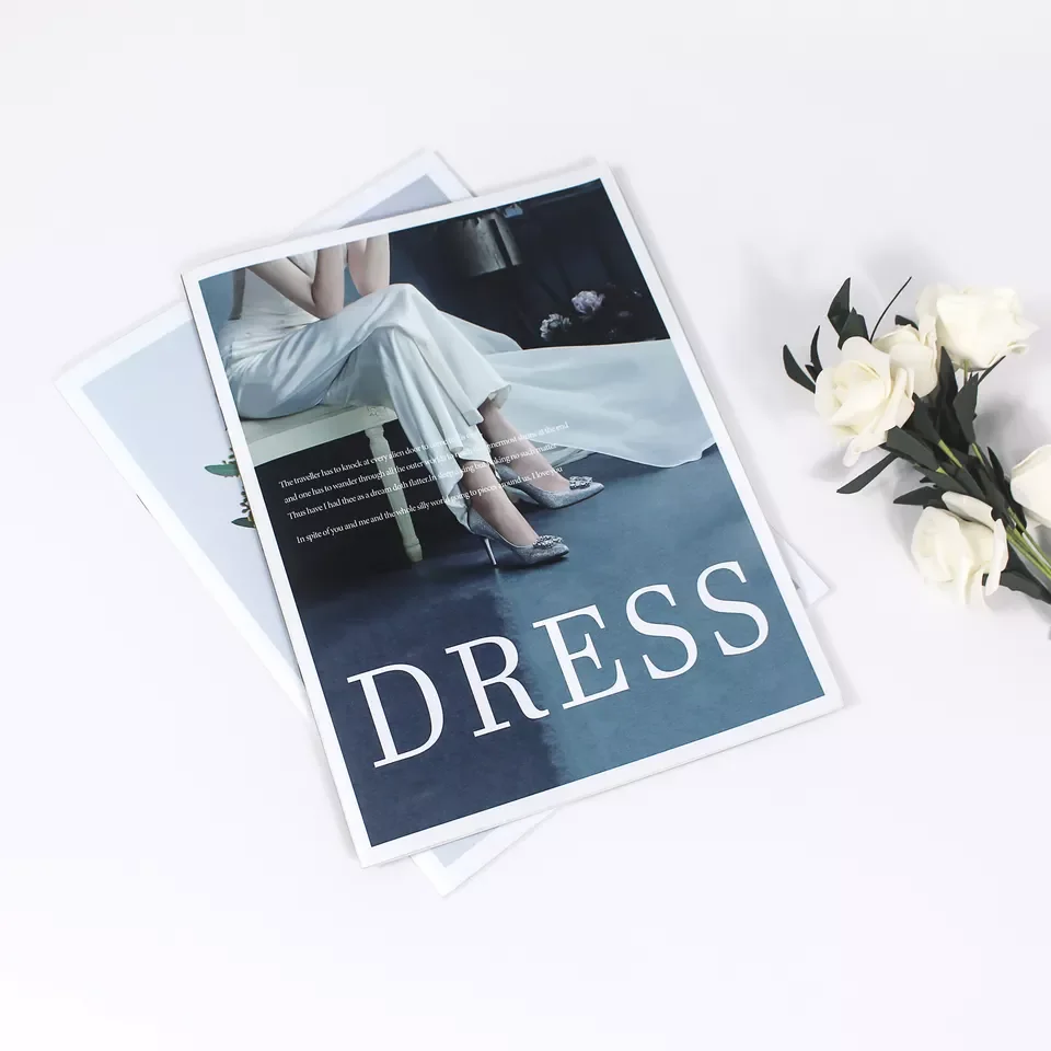 Custom Logo China Supplier Magazine Printing Perfect Binding Book English Book Printing