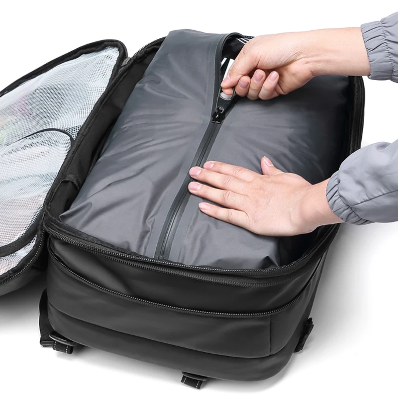 Multifunction Smart Backpack for Travelling Bagpack Mens Business Back Packs Laptop Vacuum Backpack Bag With USB Charging Port