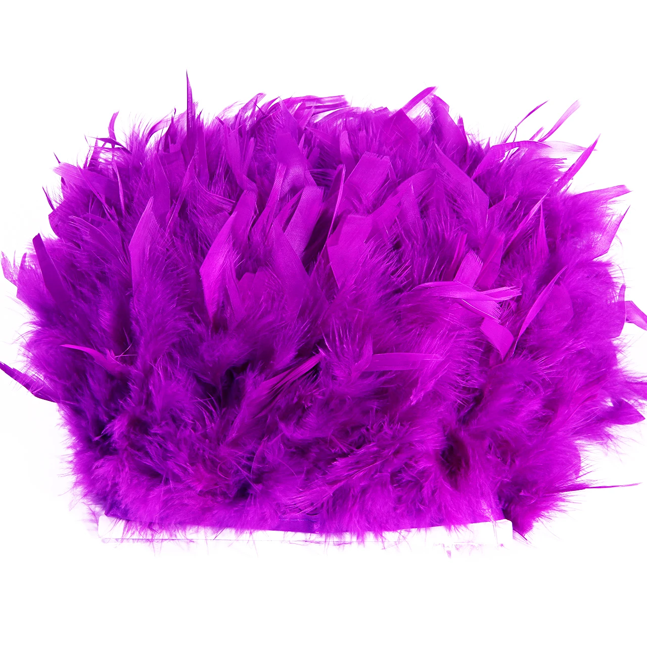 Высококачественное красочное перо индейки отделка бахромой для вечеринки карнавальное платье украшение одежды