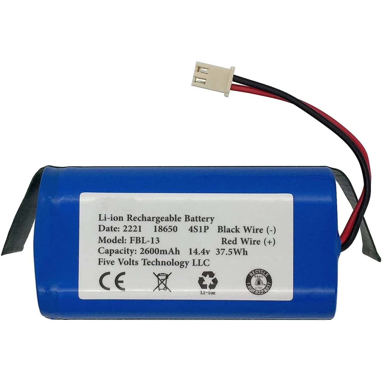 high quality 14.4v 2600mah recharger li ion battery