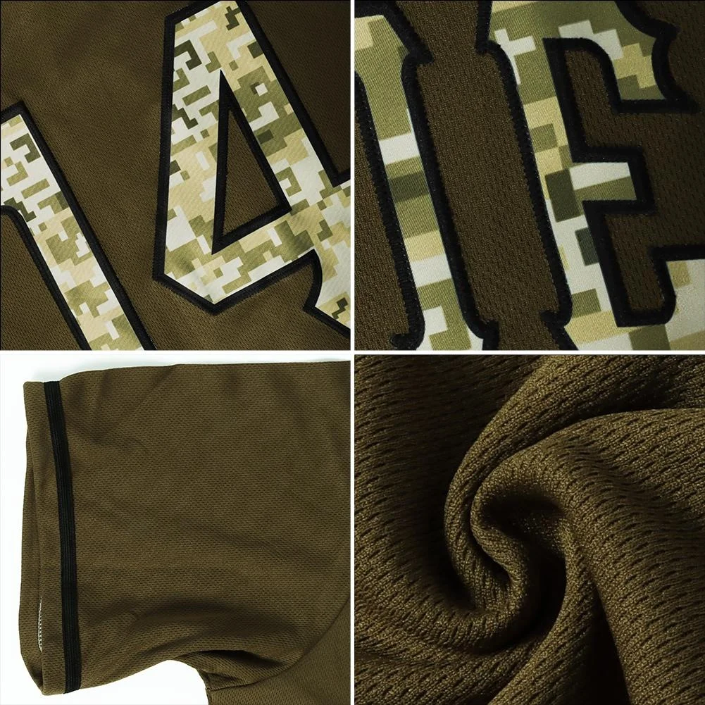 Wholesale Fashion Digital Camo Baseball jerseys Colo and Logo Customized Acceptable