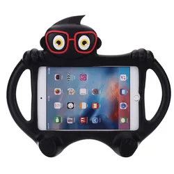 Shockproof pc silicon Kid Tablet Case Cover for iPad  air2  kickstand shell tablet protector case