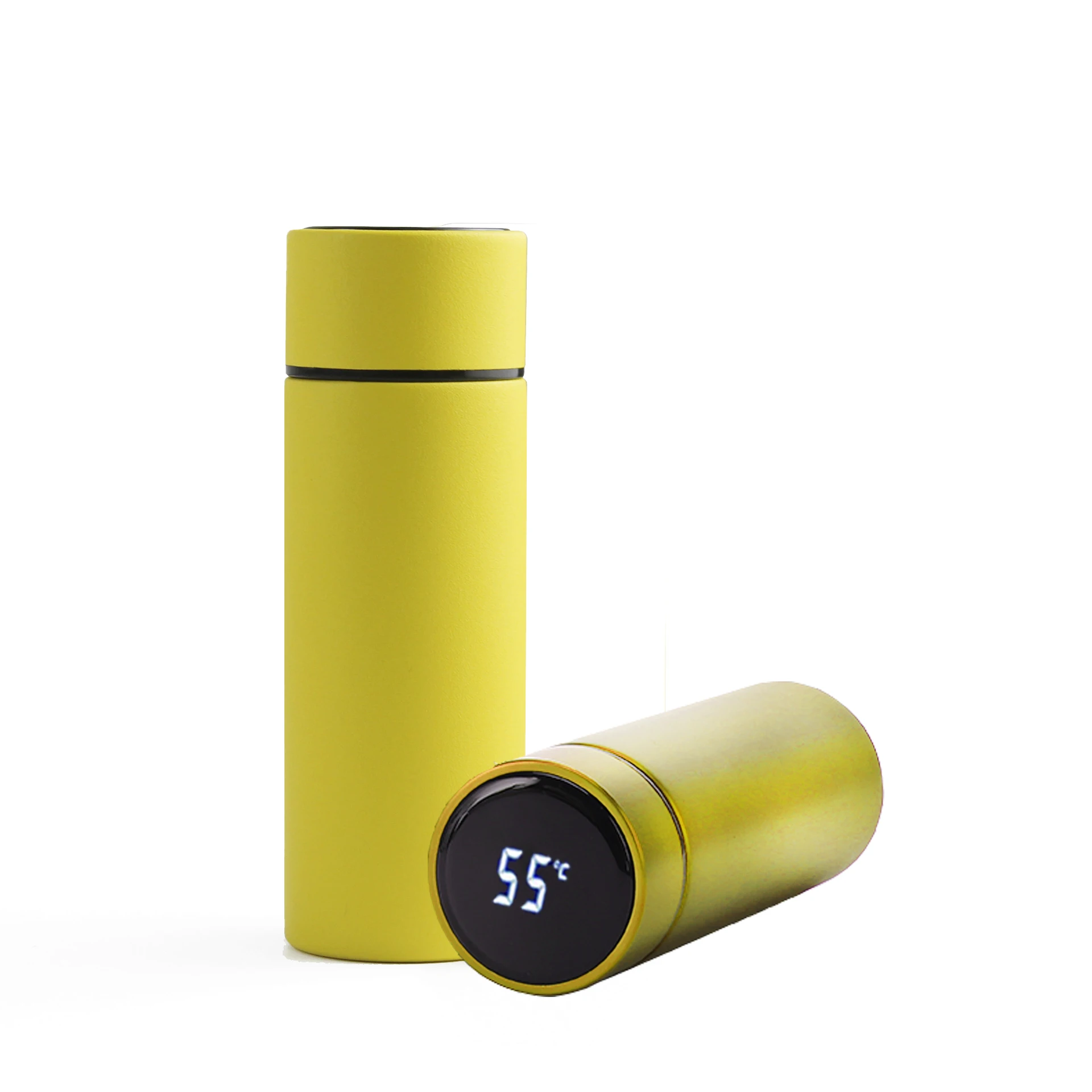 Smart thermometer display travel coffee mug 20 oz led temperature control insulated stainless steel tumbler cups wholesale