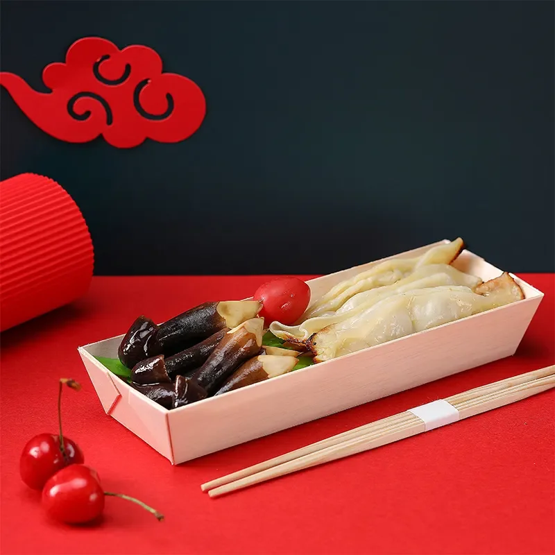 Lunch Boxes Recyclable Carton Cardboard 6 Pack Divider Catering Hot Dog Pla Pasta Cereal Microwaveable Ceramic Food Containers
