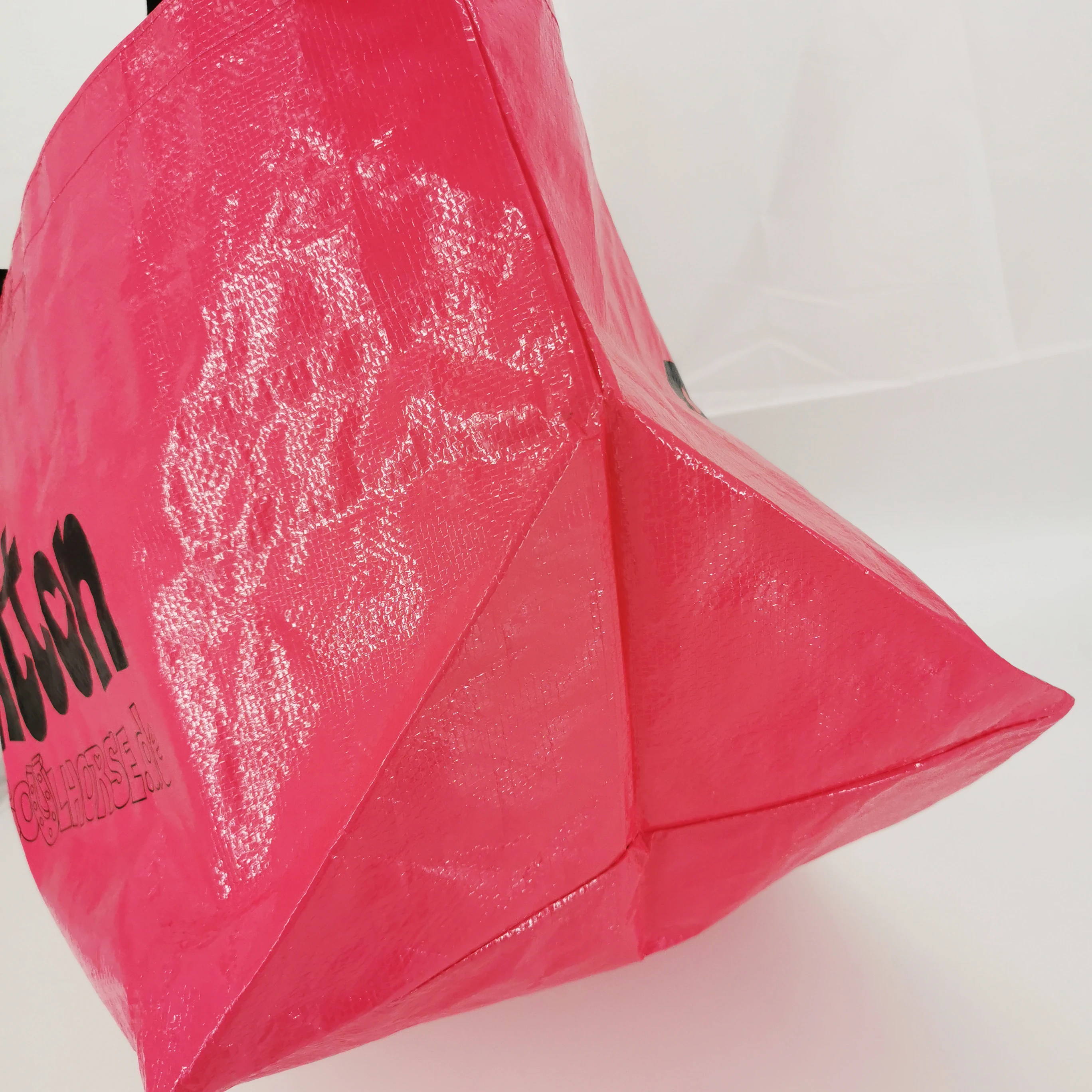 Eco-friendly High Capacity Large Size Laminated PP Grocery Bags Big shopper Laminated PP Woven Shopping Bag Frakta Bag