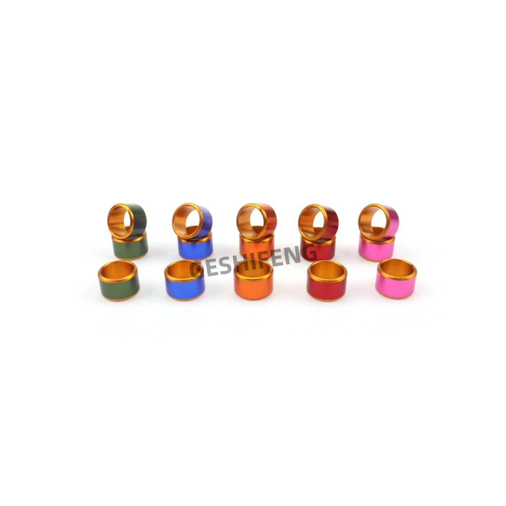 GESHIFENG Metal Ring Aluminum Birds Pigeons 8mm Pigeon Aluminium Maker High Quality Closed Aluminum Bird Rings Canary Rings