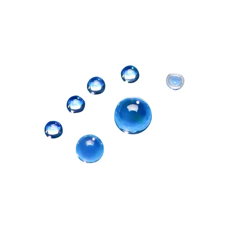 
custom made Reasonable price new type Clear Sapphire ball Sapphire Glass 