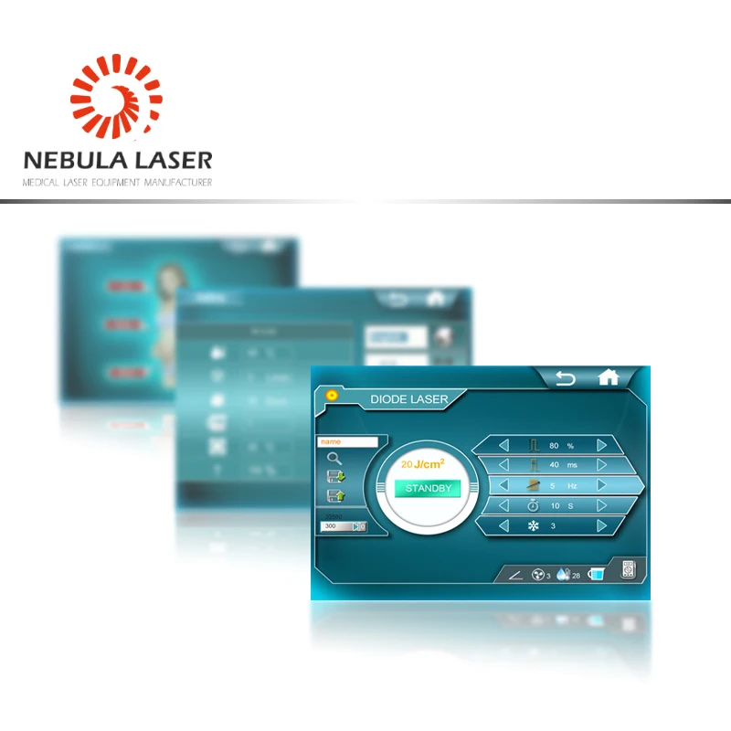 best quality germany imported 10 bars painless hair removal laser diode 808 medical