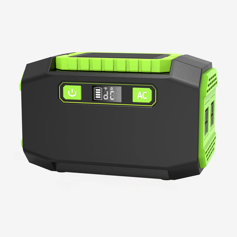 200W 115WH Lithium Battery Portable Solar Generator Power Station for Outdoor Camping Travel Home Backup Energy System
