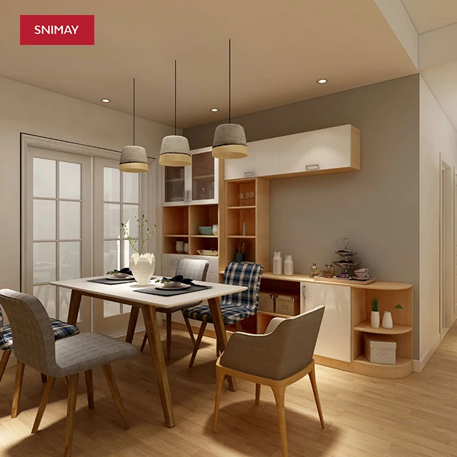 Популярный новый стиль, современная кухня, индивидуальная кухонная комната, домашняя мебель, полный комплект, дизайн дома