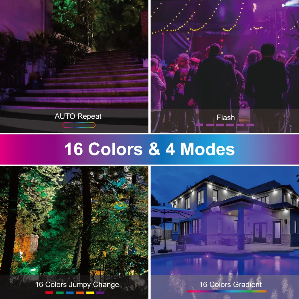 Rgb 16 цветов диаметром Солнечный Точечный светильник Светодиодный прожектор наружный корпус der садовые