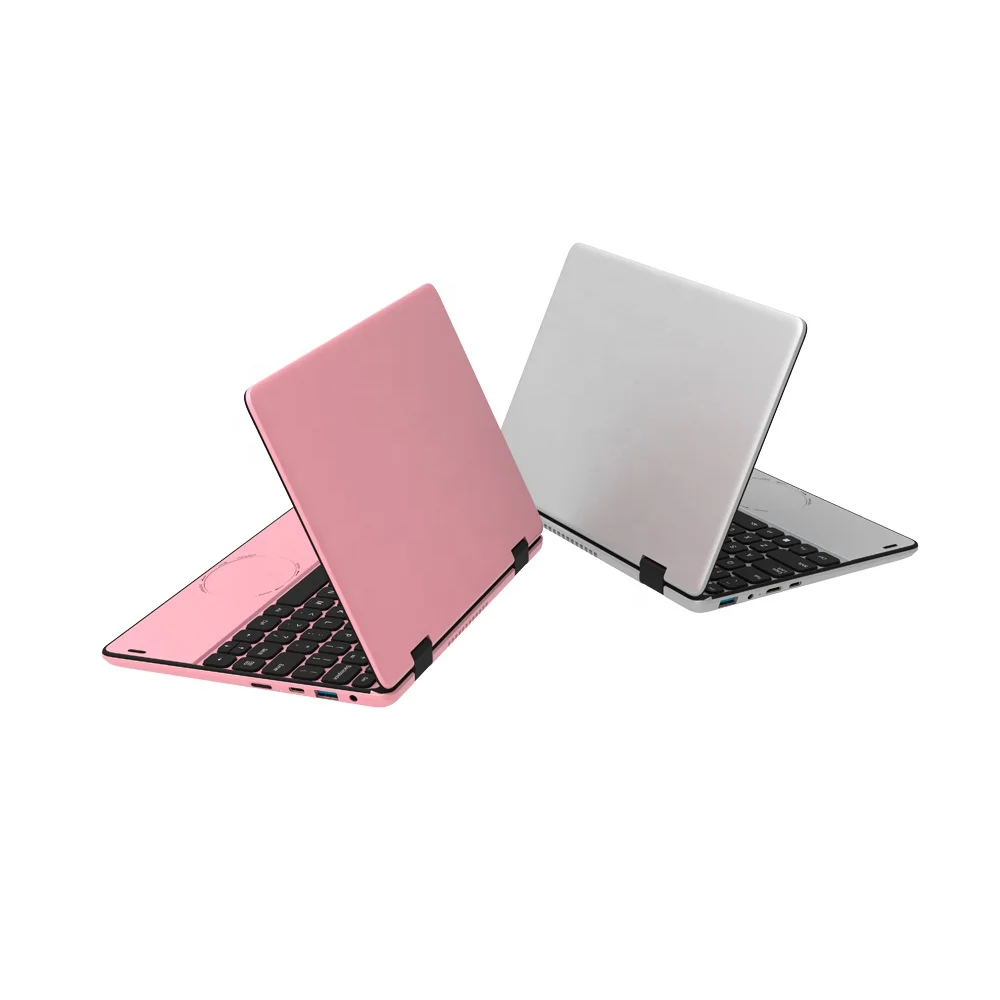 2024 Factory Wholesale 11 inch N100 quad core Touch Screen notebook rotating 360 Yoga laptop for Home School education laptop