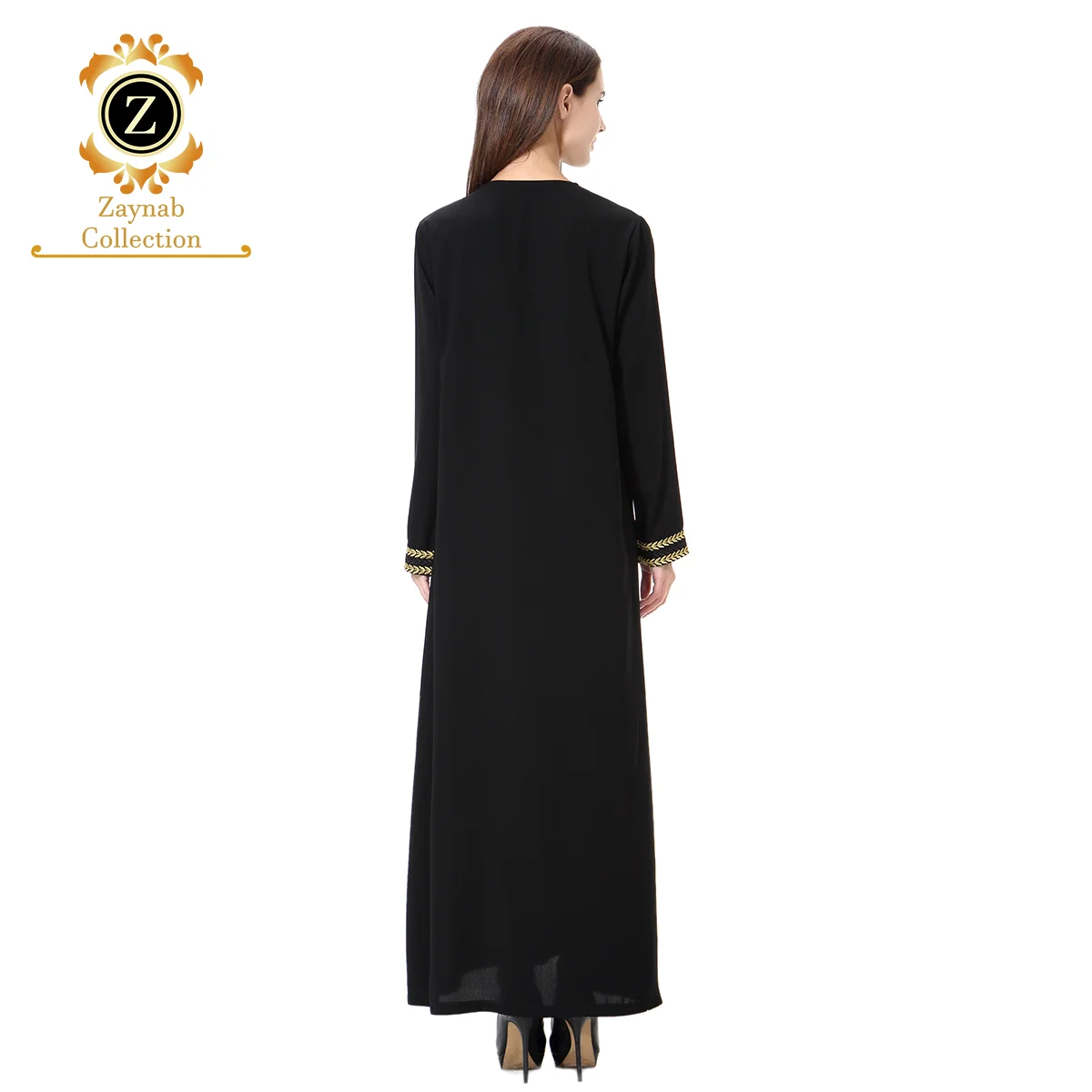 Zaynab Women Abaya Muslim Dresses Wholesale Kaftan Designs Muslim Wedding Dress Hijab Abaya Women Muslim Dress Dubai Abaya