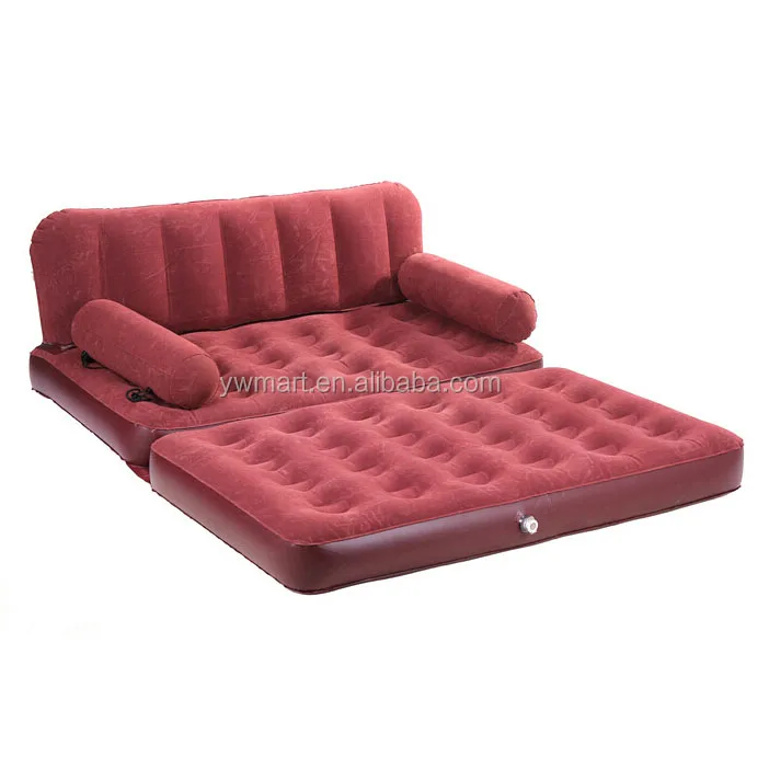 5 In 1 New Style Modern Living Room Furniture Comfortable Pvc Inflatable Air Sofa Bed