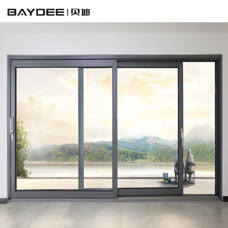 Plastic Frame Material  sliding upvc window