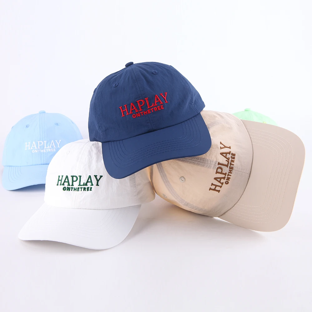High Quality Customize Logo Sport Men Baseball Cap,6 Panel Embroidered Custom Cap nylon Dad Hat