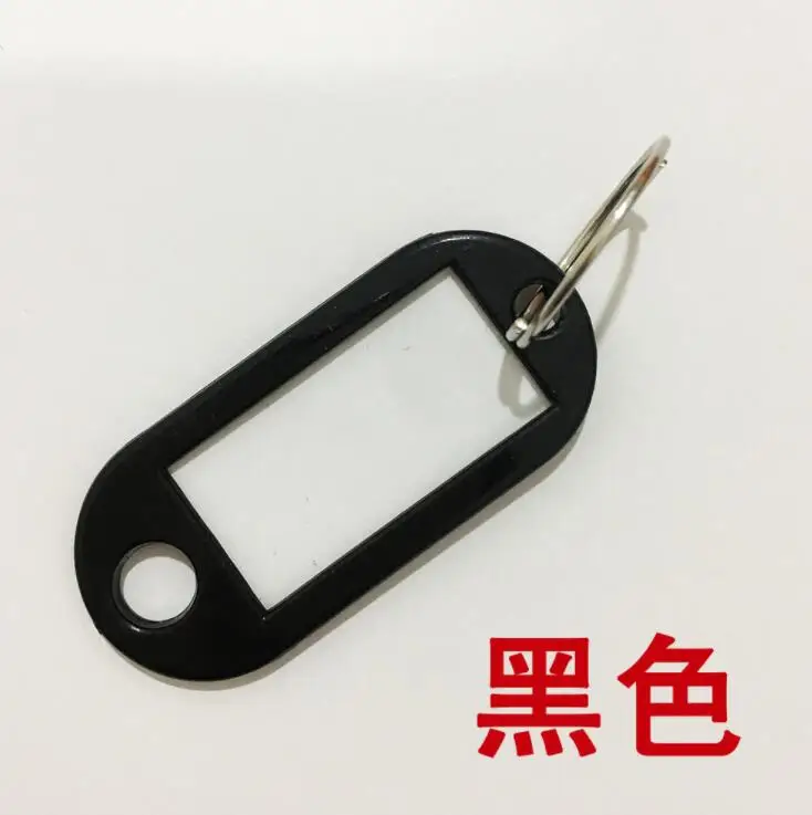 Wholesale Luggage tag Office Plastic Key Chain Key Tags For Hotel Dormitories keychain