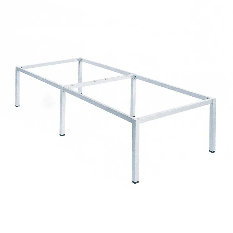 Modern Wholesale On Sale Square Tube Metal Table Leg With Plate