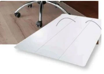 Hot sale plastic PP office chair mat for hardwood floor