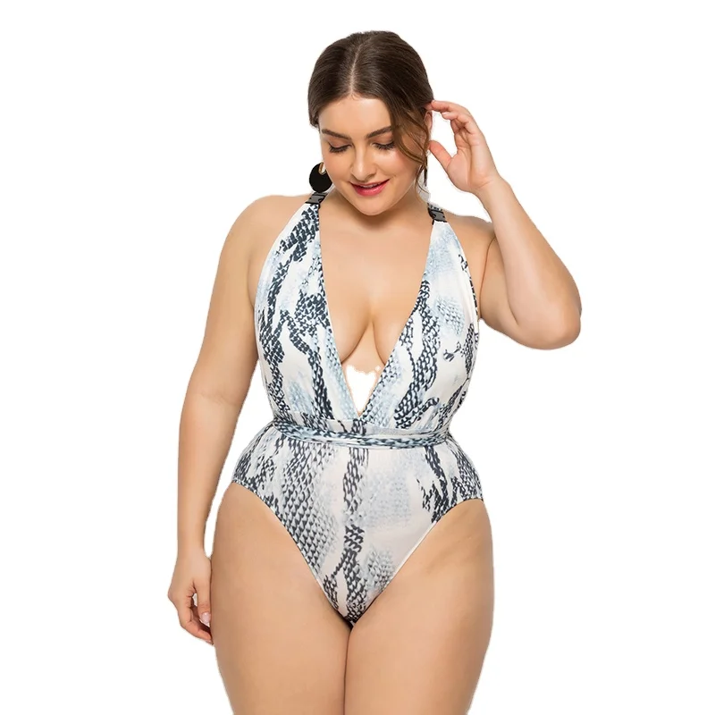 
ready to ship new snakeskin bikini female buckle leopard swimwear wholesale manufacture 