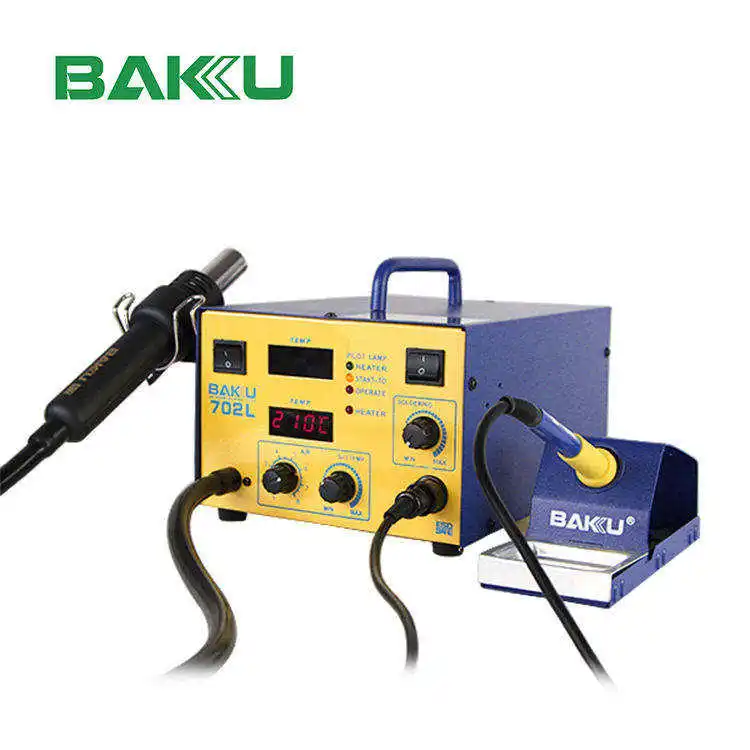 Электронная паяльная станция BAKU BK-702L 2 в 1 SMD для ремонта материнской платы ноутбука
