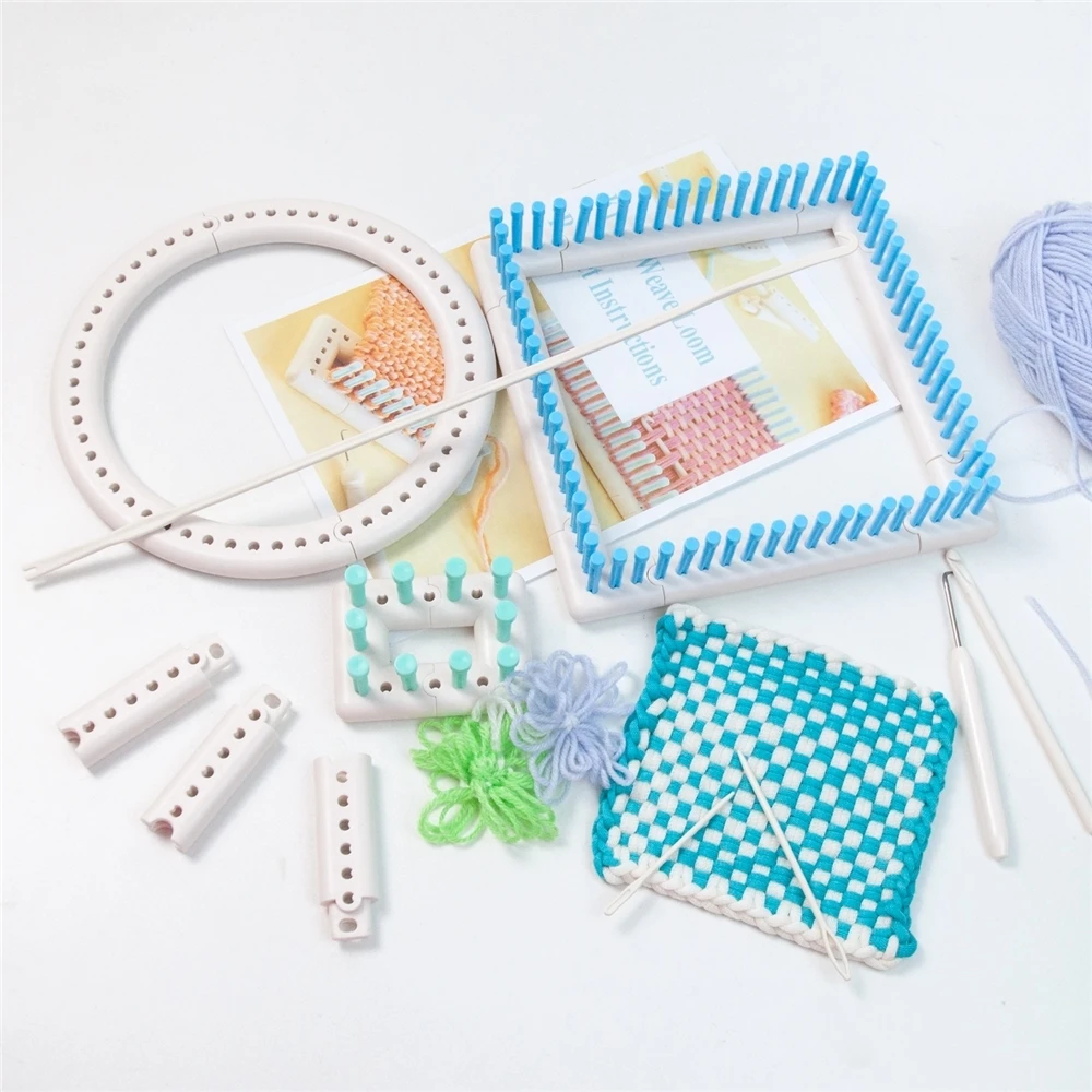 Multi-Function Knitting and Weaving Loom Kit