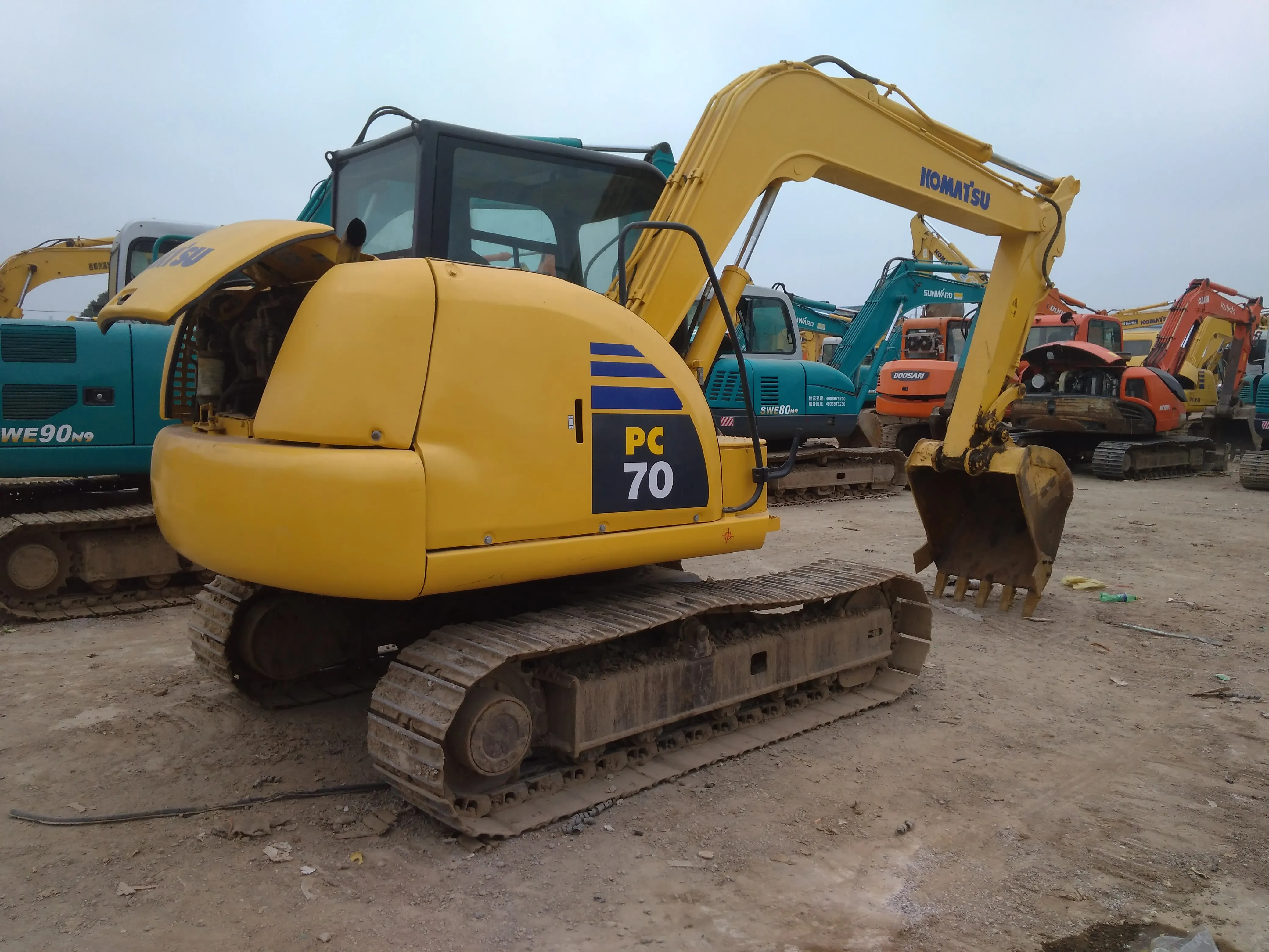 USED KOMATSU PC70-8/PC75/PC80 EXCAVATOR