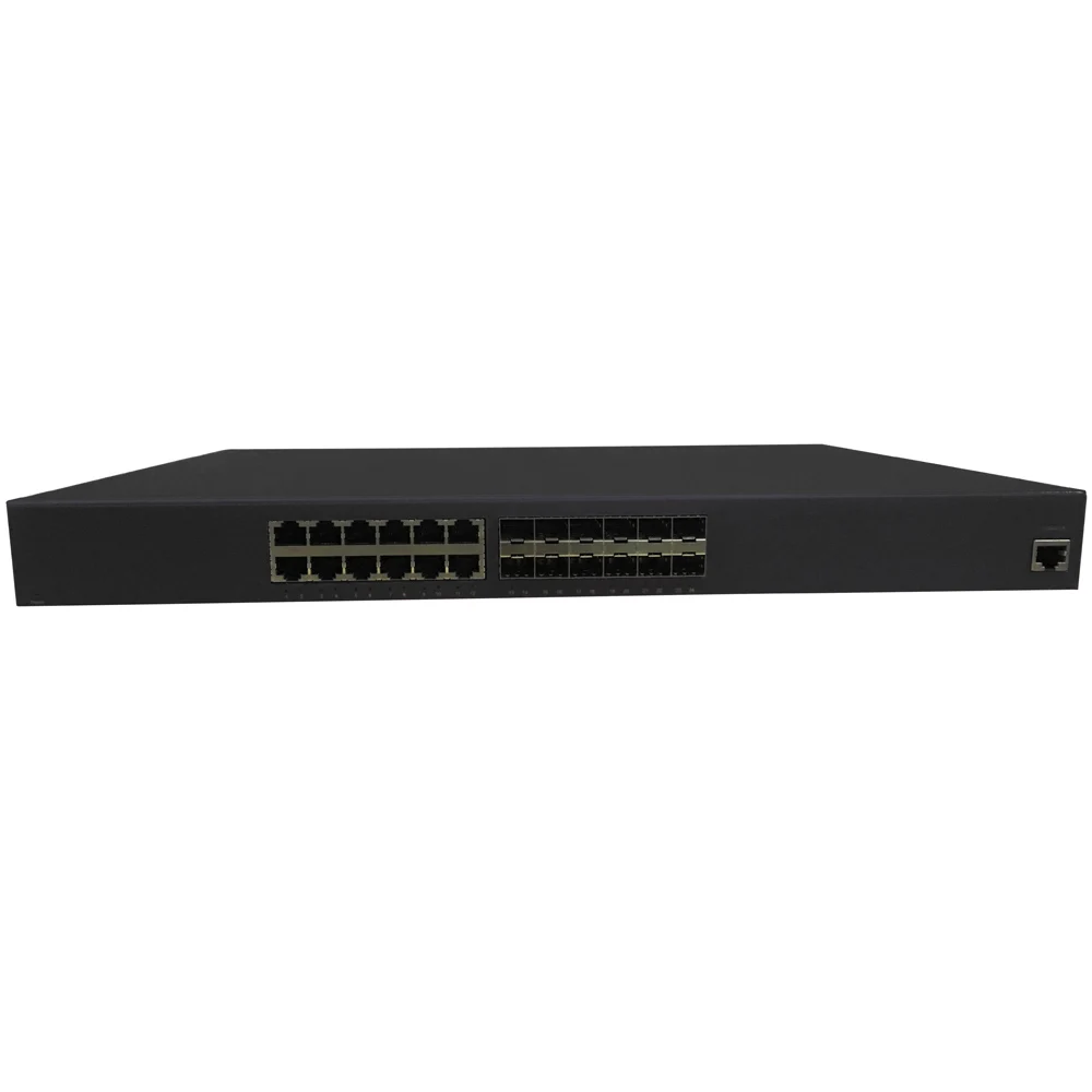 OEM l3 managed networking switch with 12 gigabit RJ45 + 12 SFP ports