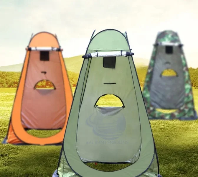 Открытая портативная уединенная ванная комната Пляж Мобильный душ палатка Открытый Кемпинг всплывающие палатки с ванной комнатой