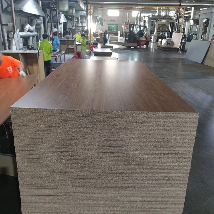 furniture grade 14mm 18mm melamine faced particle board mfc coved melamine chip board 22mm e0