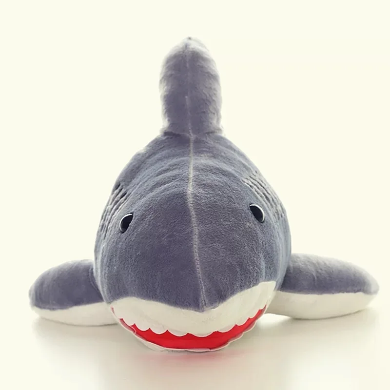 New Design Creative Shark Stuffed Animals Soft Toy Pillows Cute Bedroom Sofa Decorated Shark Plush Toy