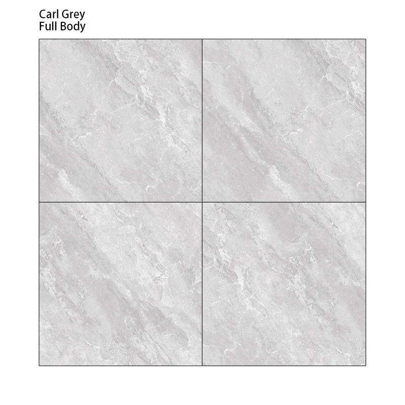 Marble Full Body Floor Porcelain Rustic Ceramic Tile Polished Indoor Exterior Walls 80x80cm Modern Karl Grey Tiles