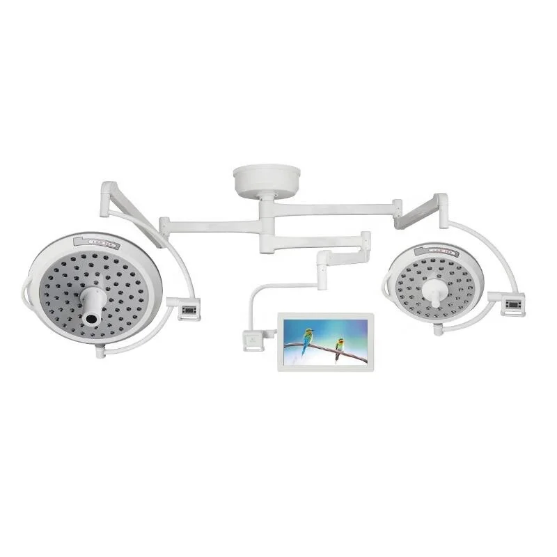 Medical Equipment Surgical Medical LED OT Shadowless Light With HD Video Camera System and Display Arm