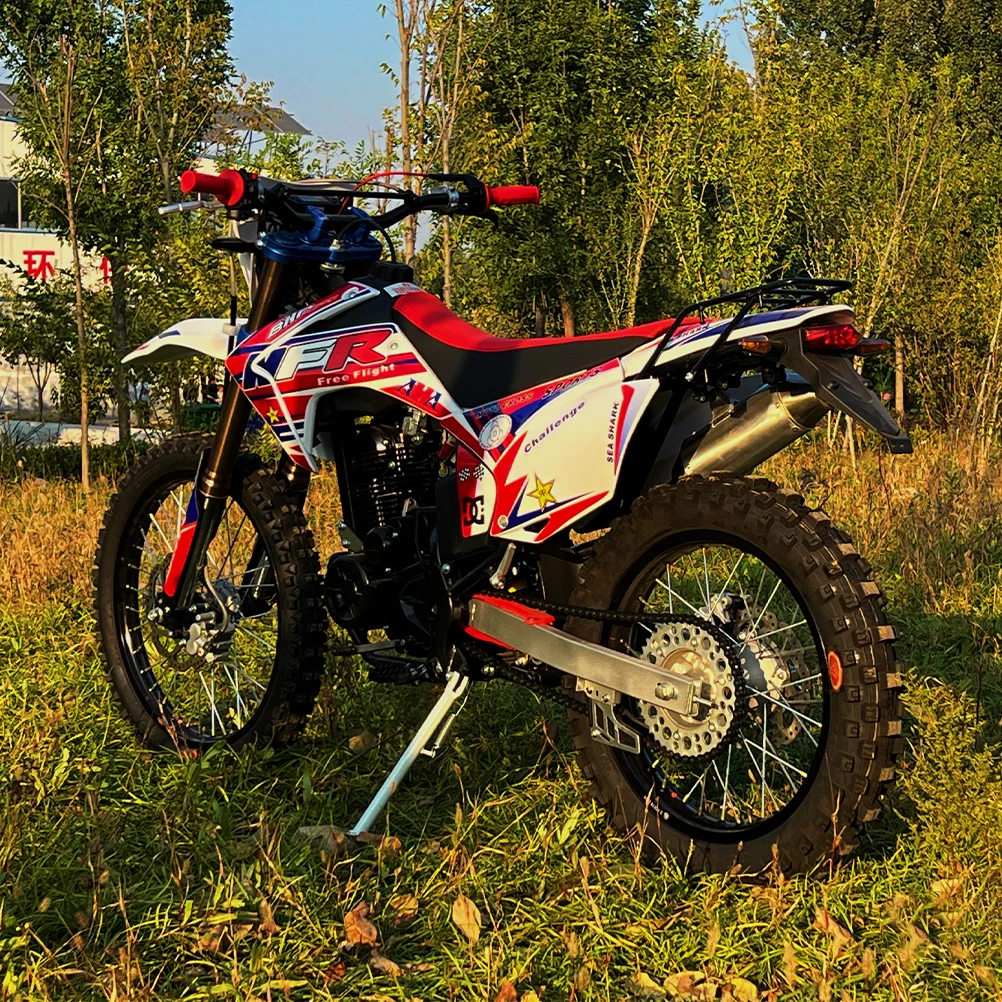 BEIHAI F5 4 Stroke Dirt Bike 250cc Off-road Motorcycle Motocross RE250 Engine 250cc Moto Cross