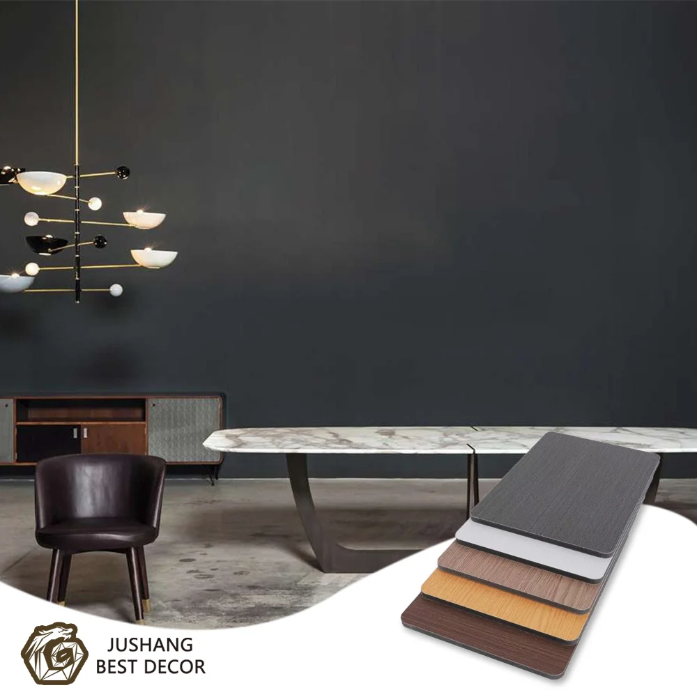 High quality lightweight luxury WPC environmentally friendly wood grain wall panel