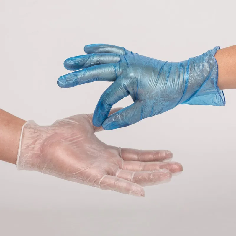 Dispoaible pvc gloves vinyl gloves powder free vinyl gloves for food