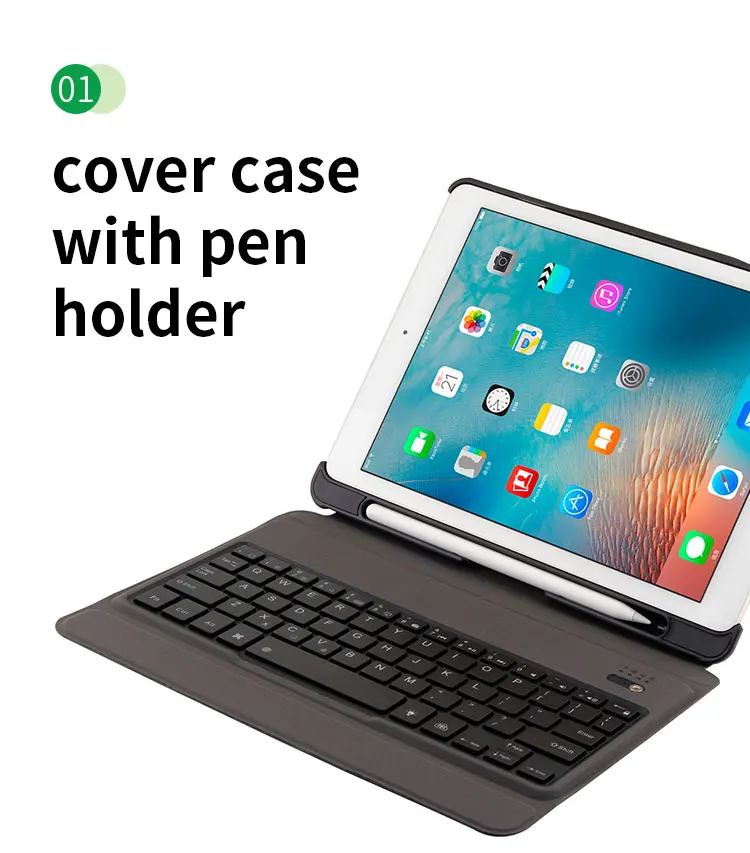 Беспроводная клавиатура чехол для Ipad Pro/air 9 7 2018