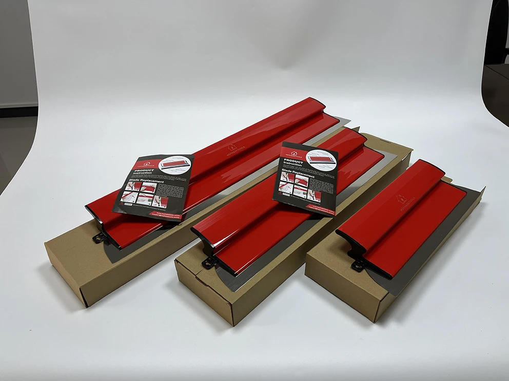 Composite Skimming Blade Set Taping Knife Plastering Knock Own Scraper Trowel Stainless Steel Putty Spetula Drywall Hand Tool