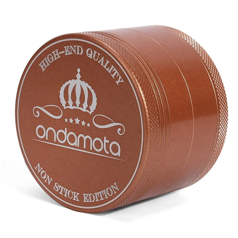 Курительные аксессуары Bongo, керамическая мельница для трав, алюминиевая нержавеющая сталь, алюминий с керамическим покрытием