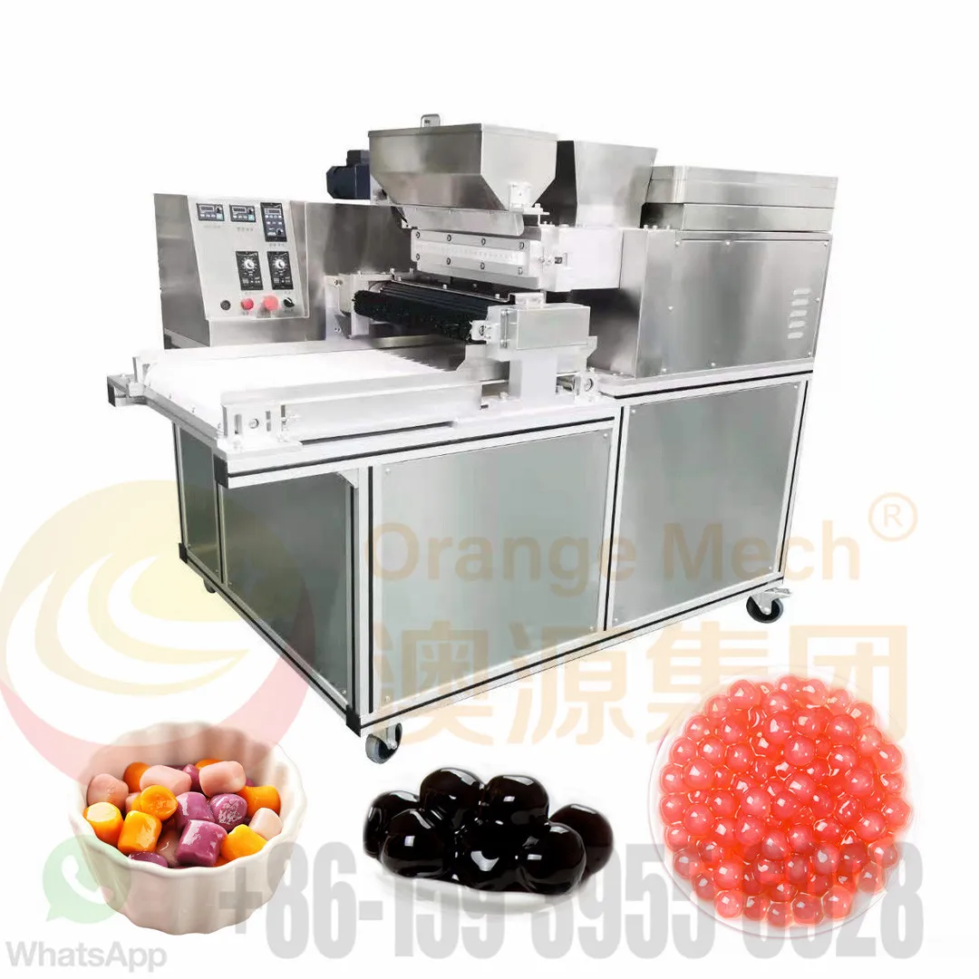 Industrial milk tea tapioca pearls boba maker machine  tapioca pearls molding cutting forming machine