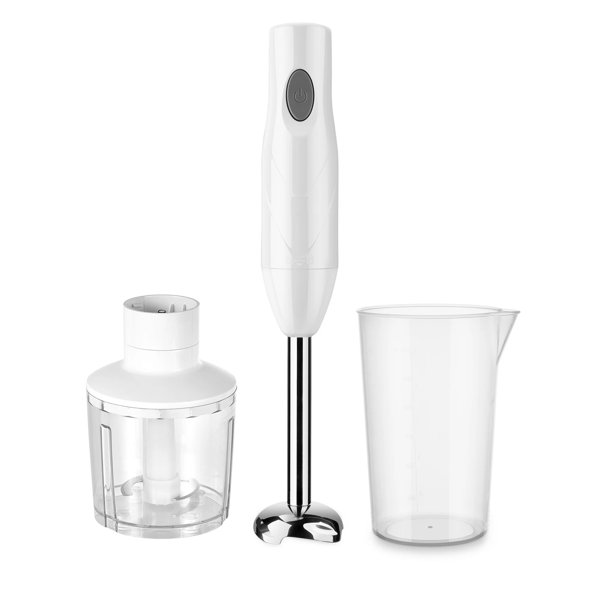 3 In 1 Detachable Hand Fruit Blender Juicer Blender Egg Whisk Chopper Breaker Stick Blender