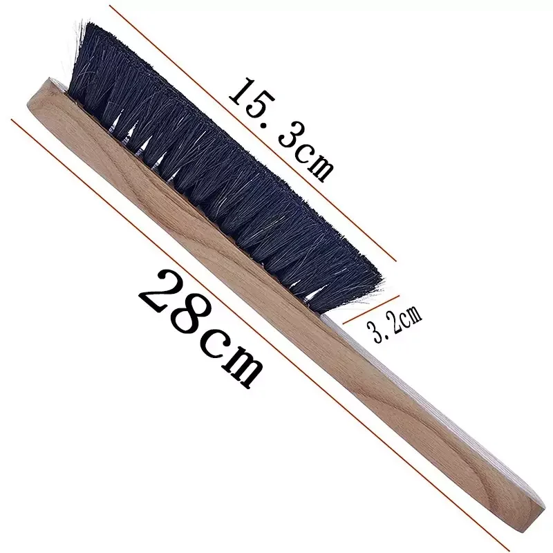 Wholesale Hat Brush Horsehair Bristles Solid Wood - Safe and Durable Hat Care Brush