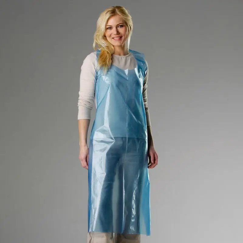 New Design HDPE LDPE Custom Medical Transparent Thick Waterproof Disposable Pe Apron